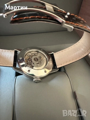 Автоматичен часовник ХАМИЛТЪН - HAMILTON - American Classic Railroad Auto - H40555731, снимка 9 - Мъжки - 52404146