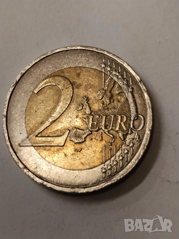 Монета от 2 евро , снимка 2 - Нумизматика и бонистика - 54155854