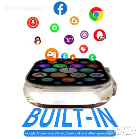 Смарт часовник-телефон с камера  BW9PRO Online Edition, снимка 3 - Смарт часовници - 53839879