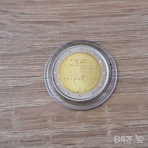 Словения 2 евро 2016 Независимост UNC