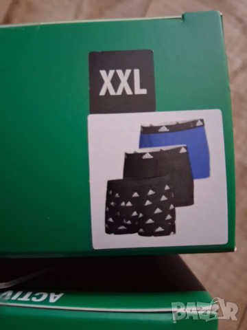 р-р L;XXL Adidas комплект 3бр.боксерки, снимка 5 - Бельо - 53220546