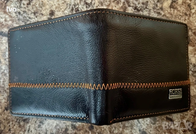 Портфейл от естествена кожа, снимка 4 - Портфейли, портмонета - 53508237
