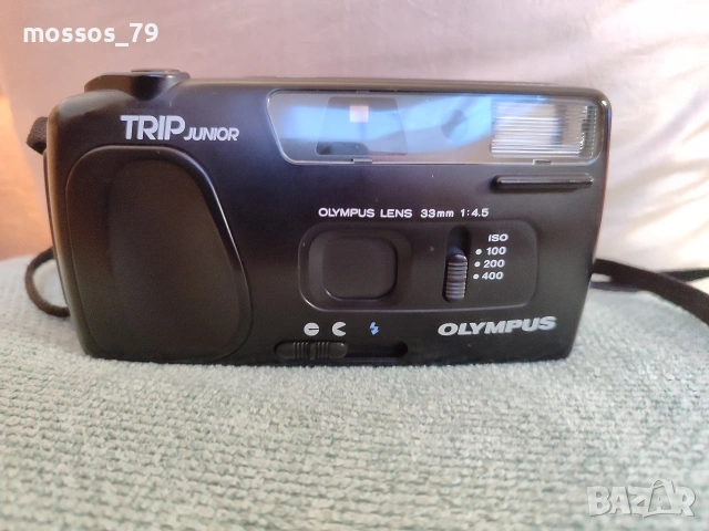 Фотоапарат Олимпус Трип Жуниор , снимка 2 - Фотоапарати - 53477391