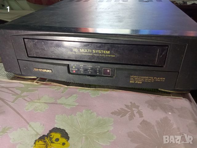 VHS видео Shivaki за части, снимка 1 - Плейъри, домашно кино, прожектори - 46215277