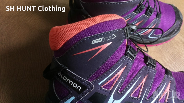 SALOMON XA PRO Clima Shield Waterproof Kids Размер EUR 28 / UK 10K детски водонепромокаеми 274-14-S, снимка 5 - Детски боти и ботуши - 52652003