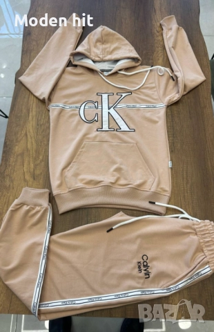 Calvin Klein дамски екипи /худи и долнище/ висок клас реплика, снимка 8 - Спортни екипи - 52653468