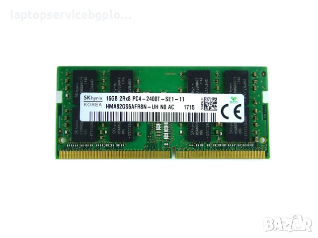 RAM 16GB Памет SK Hynix HMA82GS6AFR8N-UH 16GB 2Rx8 PC4-2400T