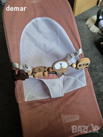 iGRATENS Платнена седалка за шезлонг - Калъф за бебешки шезлонг, розов, снимка 7 - Други - 50770708