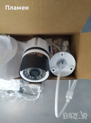 Външна IP, WIFI, IR смарт камера Lylu-801, 5MP, IP65, 5G, авто проследяване, водоустойчива, двупосоч, снимка 2 - IP камери - 49995550