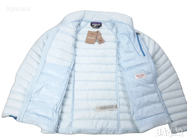 Patagonia Down Sweater - Оригинално дамско яке с пух размер S, снимка 9 - Якета - 51252109