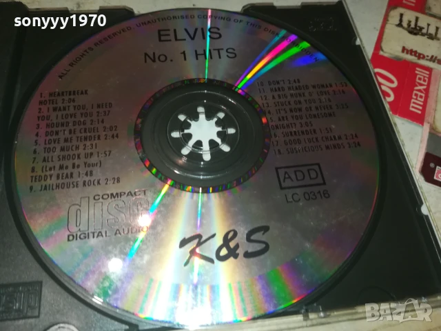 ELVIS CD 1808251944, снимка 2 - CD дискове - 51408907