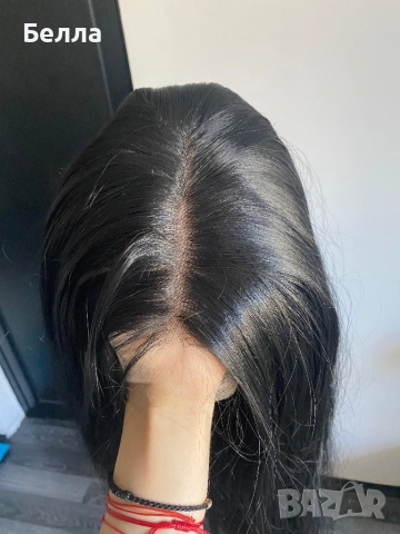 НОВА естествена перука! 100% високо качество, снимка 4 - Аксесоари за коса - 51772864