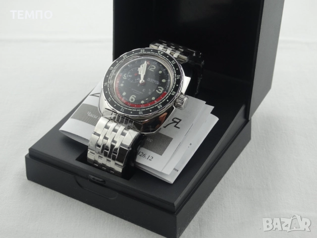 ВОСТОК АМФИБИЯ АВТОМАТИЧЕН-GMT ref: 71070А, снимка 5 - Мъжки - 51841220