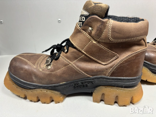 Здрави зимни Боти, тип Кубинки „Big Star Shoes Rocked Boot“, снимка 4 - Мъжки боти - 54090321