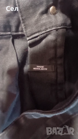 Оригинални черни дънки Boss 36н, снимка 8 - Дънки - 53925772