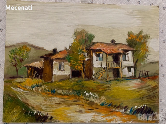 СВЕТЛИН АБАДЖИЕВ​ масло/пейзаж, снимка 15 - Картини - 53122645