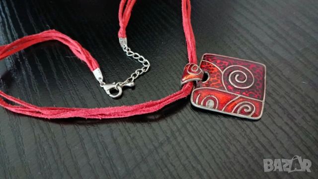 Ръчна изработка колиета / красиви, фешън и много яки /, снимка 4 - Колиета, медальони, синджири - 53385942