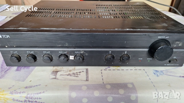 ✅УСИЛВАТЕЛ TOA A-2120 CE❗, снимка 2 - Ресийвъри, усилватели, смесителни пултове - 53248928