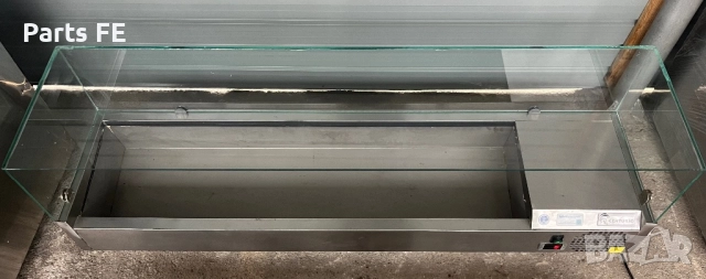 Салатен бар саладетка професионална хладилна витрина студено бен мари salaten bar saladetka