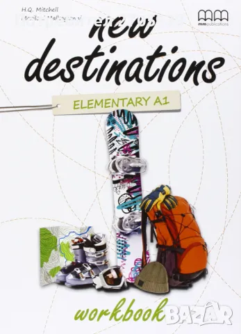 Учебник с учебна тетрадка New destination, elementary A1.2 , снимка 1 - Учебници, учебни тетрадки - 49281095