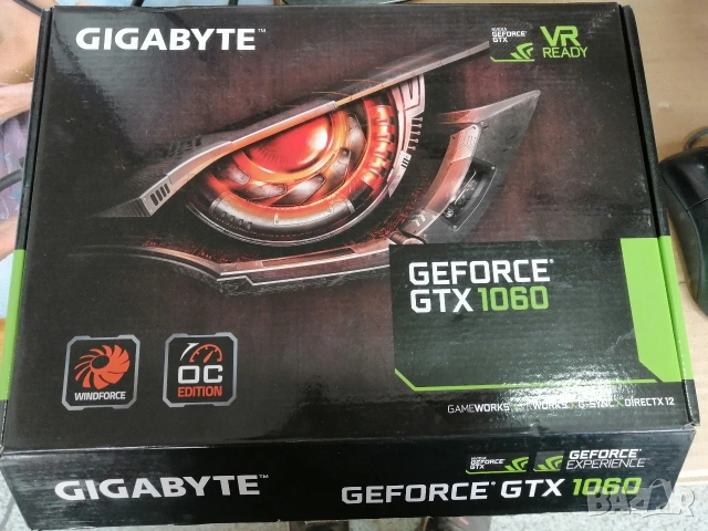 Видеокарта GIGABYTE GTX 1060 6GB