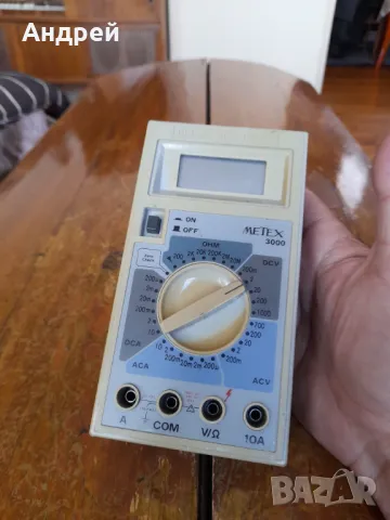 Стар мултицет Metex 3000, снимка 2 - Антикварни и старинни предмети - 50009308