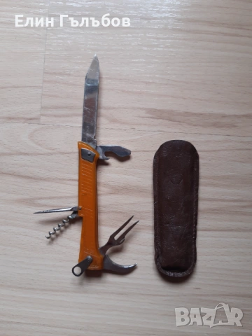 Колекционерско джобно ножче, СССР с много приставки