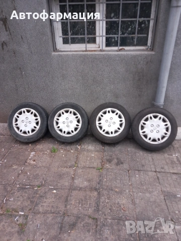 Зимни гуми с джанти от Рено Клио 2001г.