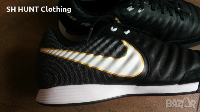 NIKE TIEMPO X Leather Football Boots Размер EUR 40,5 / UK 6,5 за футбол естествена кожа 156-14-S, снимка 3 - Футбол - 52228643