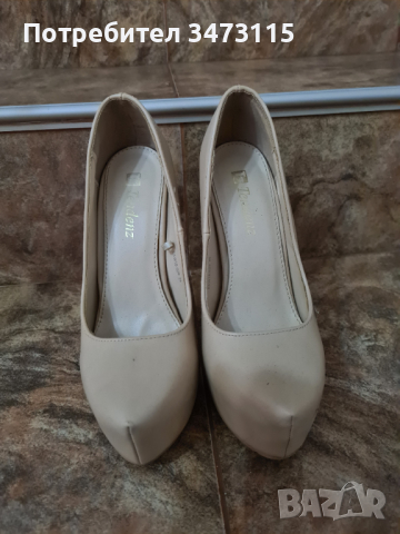 обувки, снимка 2 - Дамски обувки на ток - 45009523