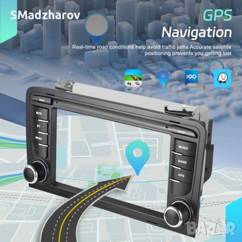 Мултимедия за Audi A3 / S3 / RS3 – 7” IPS, 4GB RAM, 64GB, Wireless CarPlay/Android Auto, снимка 5 - Аксесоари и консумативи - 54072775