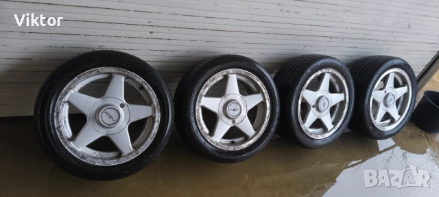 Лети джанти с гуми 15 4×100 , снимка 4 - Автомобили и джипове - 53042994