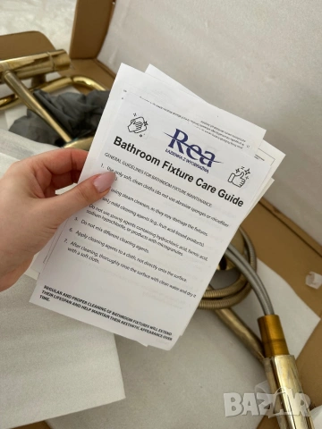  Rea душ с термостат, смесител, снимка 12 - Смесители - 53487043