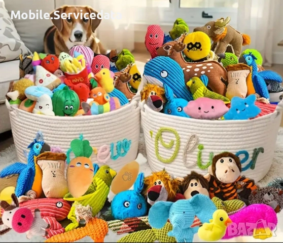 Комплект 10 броя плюшени играчки за котки,кучета и всякъкви домашни лу