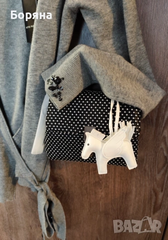 Aldo нова малка вечерна чанта с висулка кон, снимка 5 - Чанти - 52238254