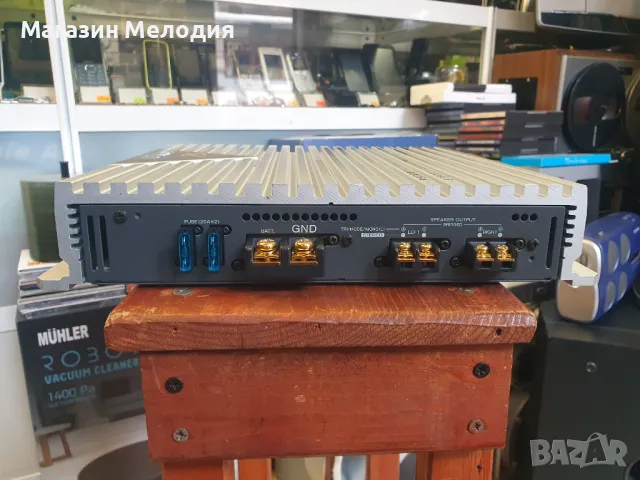 Авто усилвател Kenwood KAC-PS200T В отлично техническо и визуално състояние., снимка 8 - Аксесоари и консумативи - 49167539