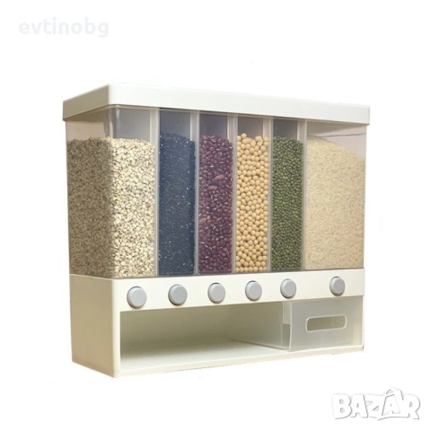 Дозатор за съхранение на зърнени храни и подправки, снимка 3 - Аксесоари за кухня - 54043783
