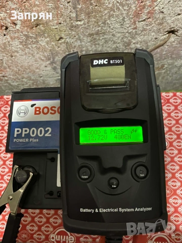 Aкумулатор Бош/Bosch 54 амп/ч 540 А усилен стартов ток, снимка 2 - Части - 53330863