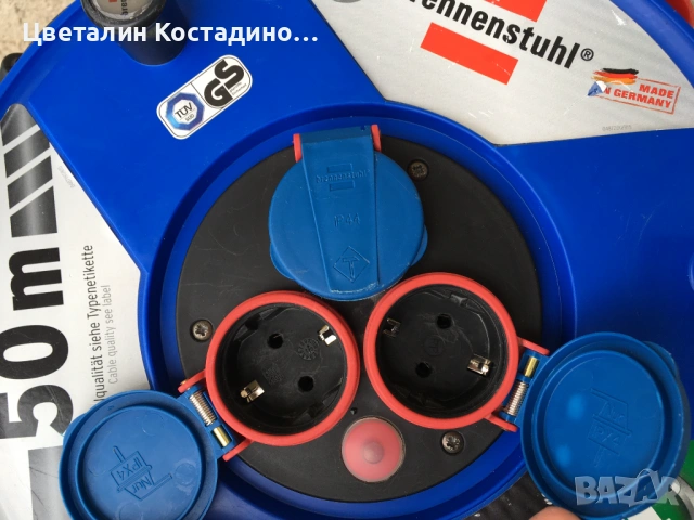 макара с удължител на марката "Brennenstuhl", снимка 8 - Други инструменти - 53943677