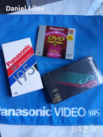 Panasonic  video cassette and  accessories , снимка 1 - Плейъри, домашно кино, прожектори - 47444616