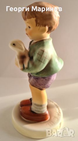 Goebel Hummel, порцеланова фигура, I'll protect him, Sei nicht bang, номер 483, 1987 г., 85 лв, снимка 2 - Колекции - 46105202