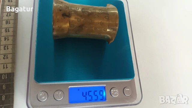 Възрожденски бронзови,мерки,чашки за алкохол,царски,кръчмарски, снимка 4 - Антикварни и старинни предмети - 54044258