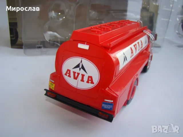 IXO??? 1/43 RENAULT AVIA КАМИОН КОЛИЧКА ЦИСТЕРНА МОДЕЛ, снимка 8 - Колекции - 48418447