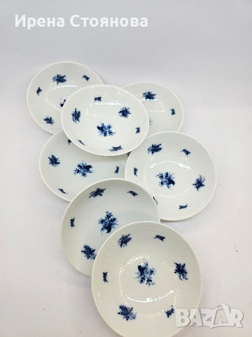 Rosenthal - Romance Rhapsody по дизайн на Bjorn Wiinblad 1961г. 6 броя Купички за ядки