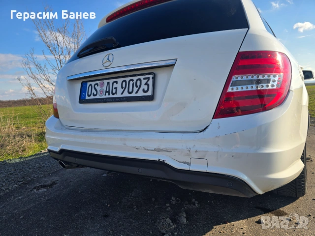ЗАДЕН КАПАК СЪС СТЪКЛО OEM MERCEDES W204 OM651 2014, снимка 2 - Части - 54277932