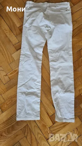Бял дънков панталон , снимка 1