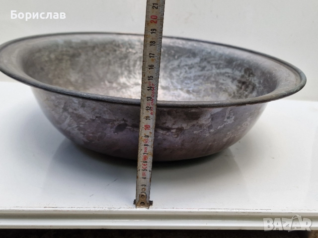 Меден леген, снимка 7 - Антикварни и старинни предмети - 51555752