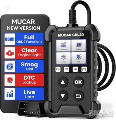 OBD2 скенери - MUCAR CDL20, DonosHome 2024 (New Version), снимка 2 - Аксесоари и консумативи - 52998691