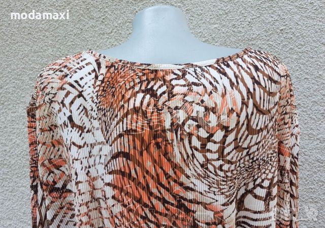 8XL(гигант) Нова блуза M. Collection фризе , снимка 7 - Туники - 45285635