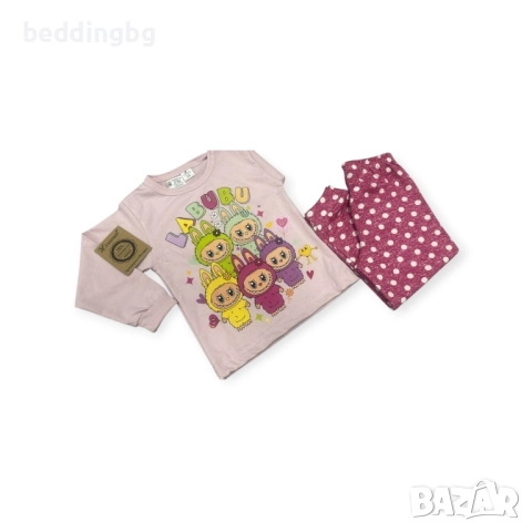 #Детски #пижами от 100% пениран памук за момичета, българско производство, размери 24-36., снимка 10 - Детски пижами - 51616339